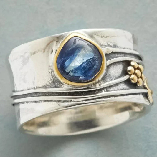 Vintaginė laiko nepaleidžianti žiedas